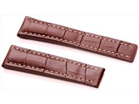 Brown Crocodlie Leather Watch Strap for Breitling Watch Straps